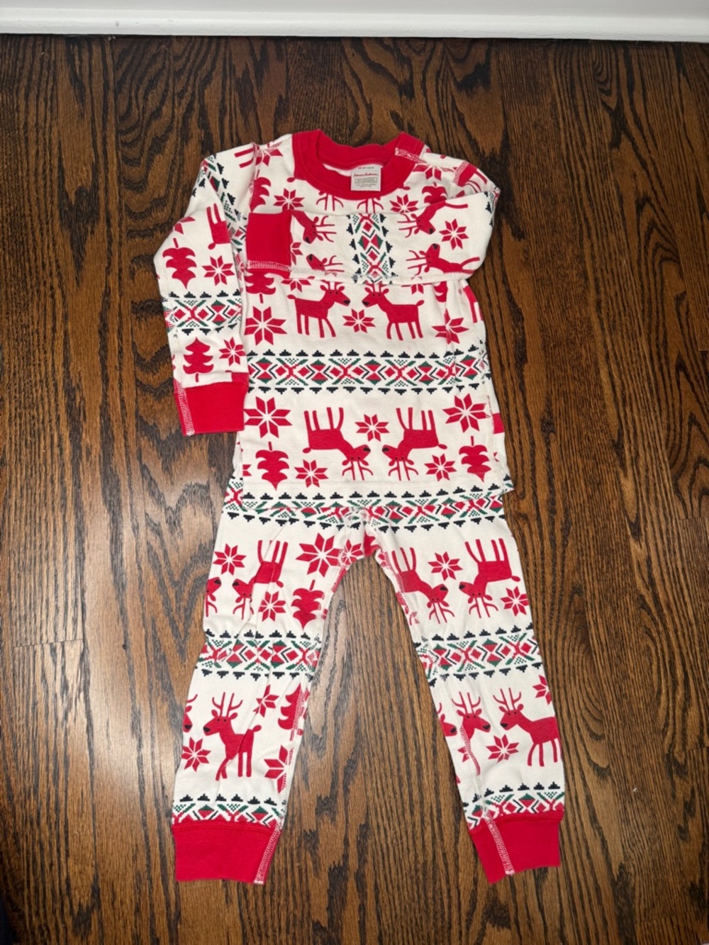 Hanna Andersson - Holiday Dear Deer HannaJams™ Pajama Set - 3T